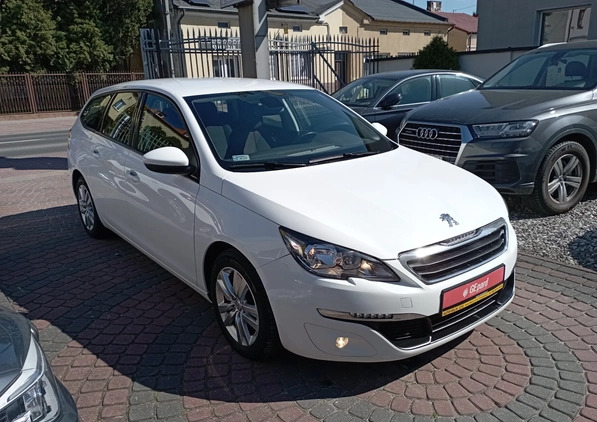 Peugeot 308 cena 37900 przebieg: 139000, rok produkcji 2016 z Skórcz małe 172